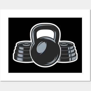 kettlebell Posters and Art